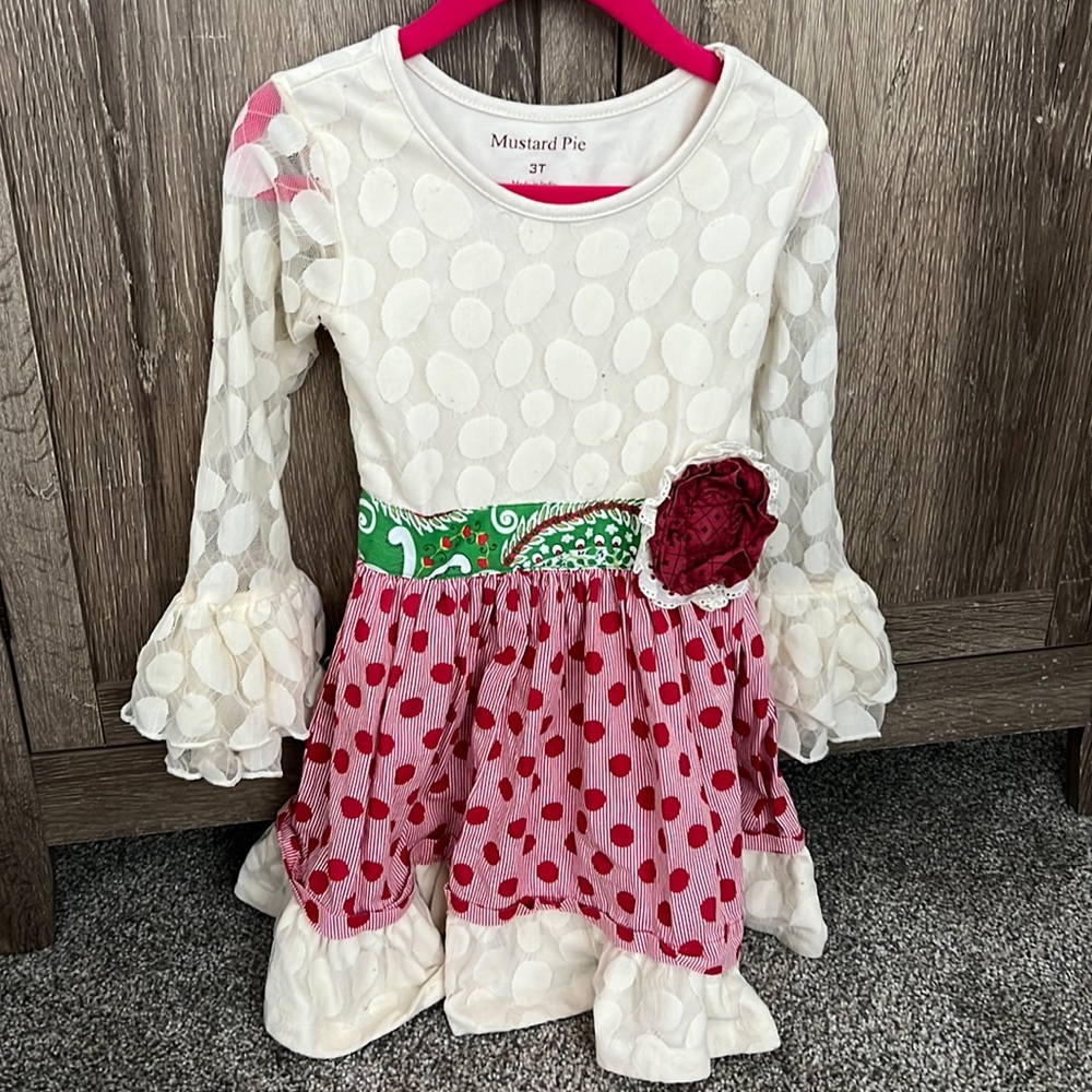 Mustard pie dress